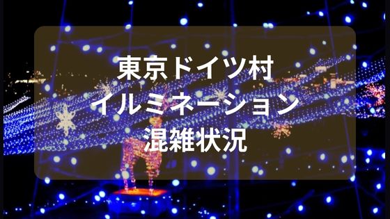 東京ドイツ村　2023 2024イルミネーション　混雑状況　料金　車で回れる　いつからいつまで　クリスマス　渋滞　駐車場