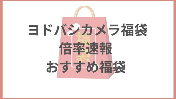 2024年　ヨドバシカメラ　ヨドバシ　福袋　倍率　速報　おすすめ　再販　再抽選　最終倍率　優先条件　